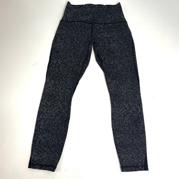 Lululemon Train Times 7/8 Pant 25” Night View, White Black 8 - Picture 2 of 10